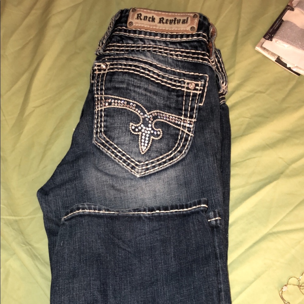 rock revival jeans